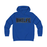 Bike Life Hoodie / Gold and Black Logo - Women's