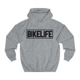 Bike Life Hoodie / Black Logo - Unisex