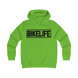 Bike Life Hoodie / Black Logo - Women's