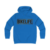 Bike Life Hoodie / Gold and Black Logo - Women's
