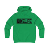Bike Life Hoodie / Black Logo - Women's
