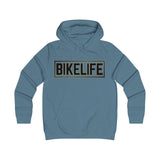 Bike Life Hoodie / Gold and Black Logo - Women's