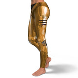 Gold Robot Pants (Leggings)