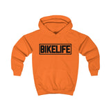 Bike Life Hoodie / Black Logo - Youth