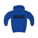 Bike Life Hoodie / Black Logo - Youth