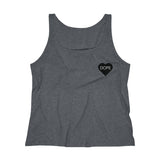 DOPE Black Print Women's Relaxed Fit Tank